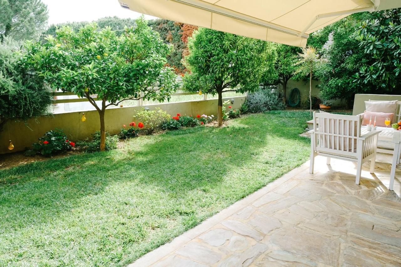 Oasis Garden House Leilighet Nea Iraklitsa Eksteriør bilde