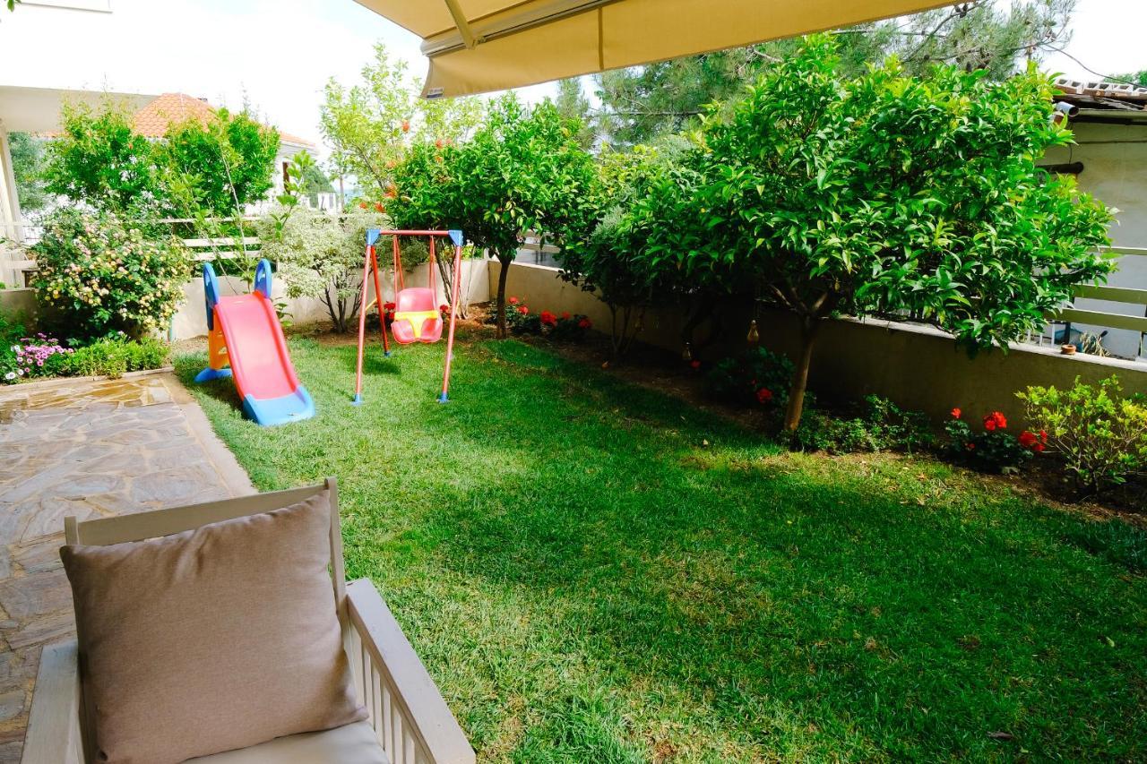 Oasis Garden House Leilighet Nea Iraklitsa Eksteriør bilde